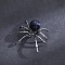 Synthetic Blue Goldstone Halloween Home Party Decorations, Spider, 40x47mm