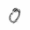 Alloy Punk Bracelet Hip-hop Ring Cool Animal Ring Set