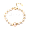 Natural Pearl Link Bracelets BJEW-D447-06G-01-2