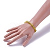 Natural Jade Beads Stretch Bracelets BJEW-JB04152-06-3