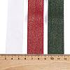 9 Yards 3 Styles Christmas Theme Polyester & Polycotton Ribbons Sets SRIB-A015-01A-01-3