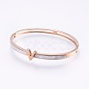 304 Stainless Steel Bangles BJEW-P223-15-3
