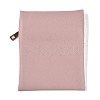 Imitation Leather Jewelry Storage Zipper Bags ABAG-G016-01C-03-2