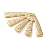 Brass Pendants KK-O100-20G-02-2