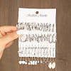 Alloy Hoop Earring Sets PW-WGABBE9-01-1