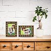 Pet Theme Rectangle Wooden Photo Frames AJEW-WH0292-012-5