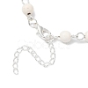 Alloy Cross Charm Bracelets BJEW-TA00423-02-4