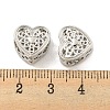 Valentine's Day Rack Plating Alloy European Beads FIND-B034-24P-3