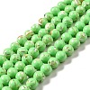 Synthetic Turquoise and Sea Shell Assembled Beads Strands G-D482-01C-02-2