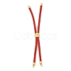 Twisted Nylon Cord Silder Bracelets DIY-B066-03G-15-1