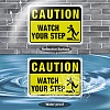 UV Protected & Waterproof Aluminum Warning Signs AJEW-GL0001-01A-07-5