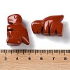 Natural Red Jasper Carved Healing Dinosaur Figurines G-B062-07D-3