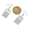 Non-Tarnish 304 Stainless Steel Geometry Dangle Earrings EJEW-JE05565-02-3