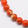 Synthetic Imperial Jasper Beads G-I083-10mm-M-1-4