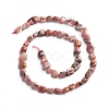Natural Rhodonite Beads Strands G-D0002-B23-2