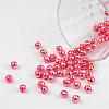 Faceted Colorful Eco-Friendly Poly Styrene Acrylic Round Beads SACR-K001-8mm-65-3