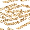 24Pcs 12 Style Golden Brass Pendants KK-LS0001-45-4