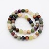 Natural & Synthetic Mixed Gemstone Beads Strands G-P070-26-10mm-2