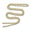 Brass Flower Link Chains CHC-N018-063-3