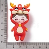 The 12 Chinese Zodiac Girl Doll PVC Plastic Pendants KY-S172-16E-3