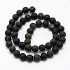 Natural Serpentine/Green Lace Stone Beads Strands G-D676-10mm-2