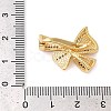 Brass Micro Pave Clear Cubic Zirconia Fold Over Clasps KK-G505-30G-3