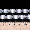 Dyed Natural Selenite Beads Strands G-T138-233A-4