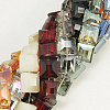 Electroplate Glass Beads EGLA-H002-E-M-1