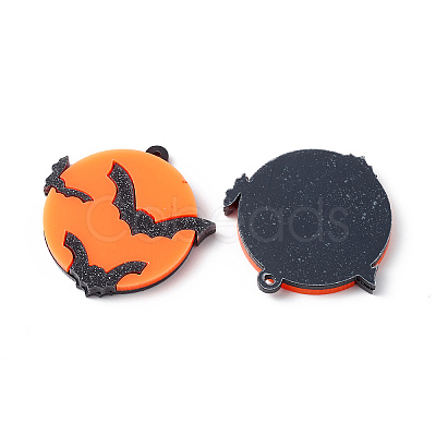 Opaque Acrylic Pendants SACR-P019-02A-1