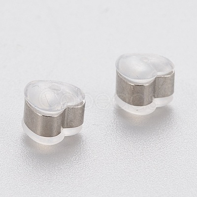 Eco-Friendly Plastic Ear Nuts STAS-K203-04A-P-1