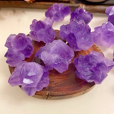 Natural Rough Raw Amethyst Display Decorations G-PW0007-157-1