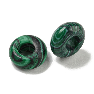 Synthetic Malachite Beads G-Q173-03A-03-1