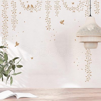 PET Hollow Out Drawing Painting Stencils DIY-WH0405-0006-1