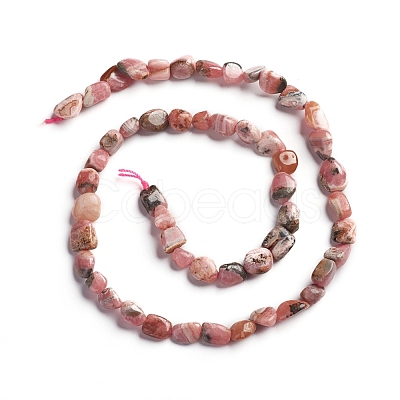 Natural Rhodonite Beads Strands G-D0002-B23-1