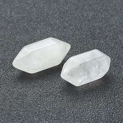 No Hole Natural Quartz Crystal Healing Stones G-K034-20mm-17-1