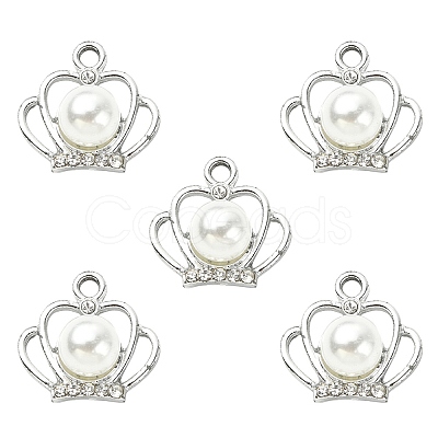 Alloy Crystal Rhinestone Pendants ALRI-YW0001-09-1