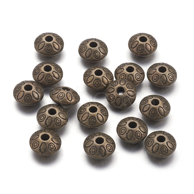 Tibetan Style Alloy Spacer Beads MLF10978Y-NF-1