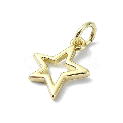 Brass Charms KK-H475-38G-01-1