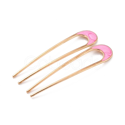 Alloy Enamel Hair Forks MRMJ-P013-A02-1