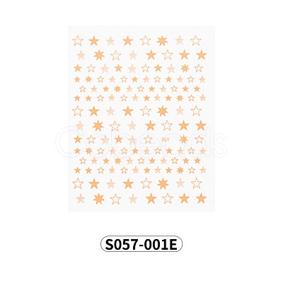 Nail Art Stickers Decals MRMJ-S057-001E-1