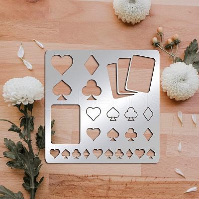 Stainless Steel Cutting Dies Stencils DIY-WH0279-081-1