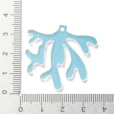 Acrylic Pendants OACR-P026-C01-1