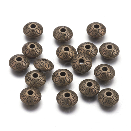 Tibetan Style Alloy Spacer Beads MLF10978Y-NF-1