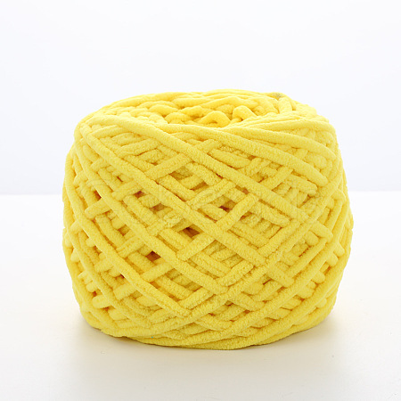 Soft Crocheting Polyester Yarn SENE-PW0020-04-04-1