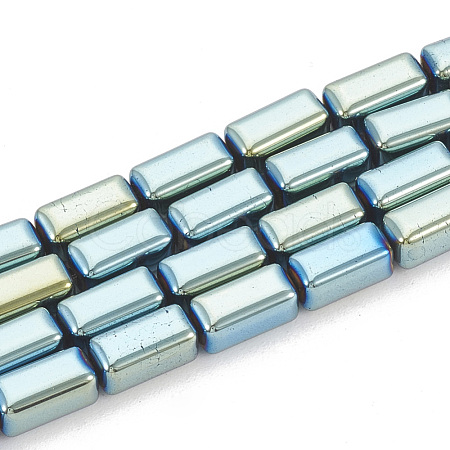 Electroplate Non-magnetic Synthetic Hematite Beads Strands G-N0322-10C-1