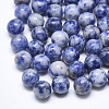 Natural Blue Spot Stone Beads G-T122-25C-13-1