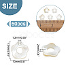 ARRICRAFT 50Pcs Freshwater Shell Charms FIND-AR0002-55-2