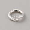 925 Sterling Silver Twister Clasp STER-WH0004-008B-2