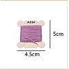 50 Colors Rainbow Color Polyester Embroidery Threads for Cross Stitch OCOR-YW0001-02M-2