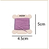 50 Colors Rainbow Color Polyester Embroidery Threads for Cross Stitch OCOR-YW0001-02M-2